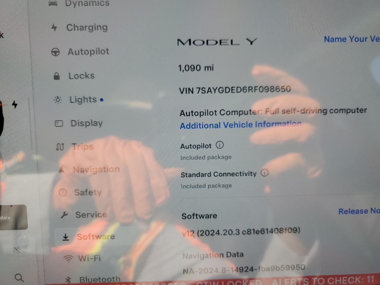 7SAYGDED6RF098650 2024 TESLA MODEL Y - Image 9