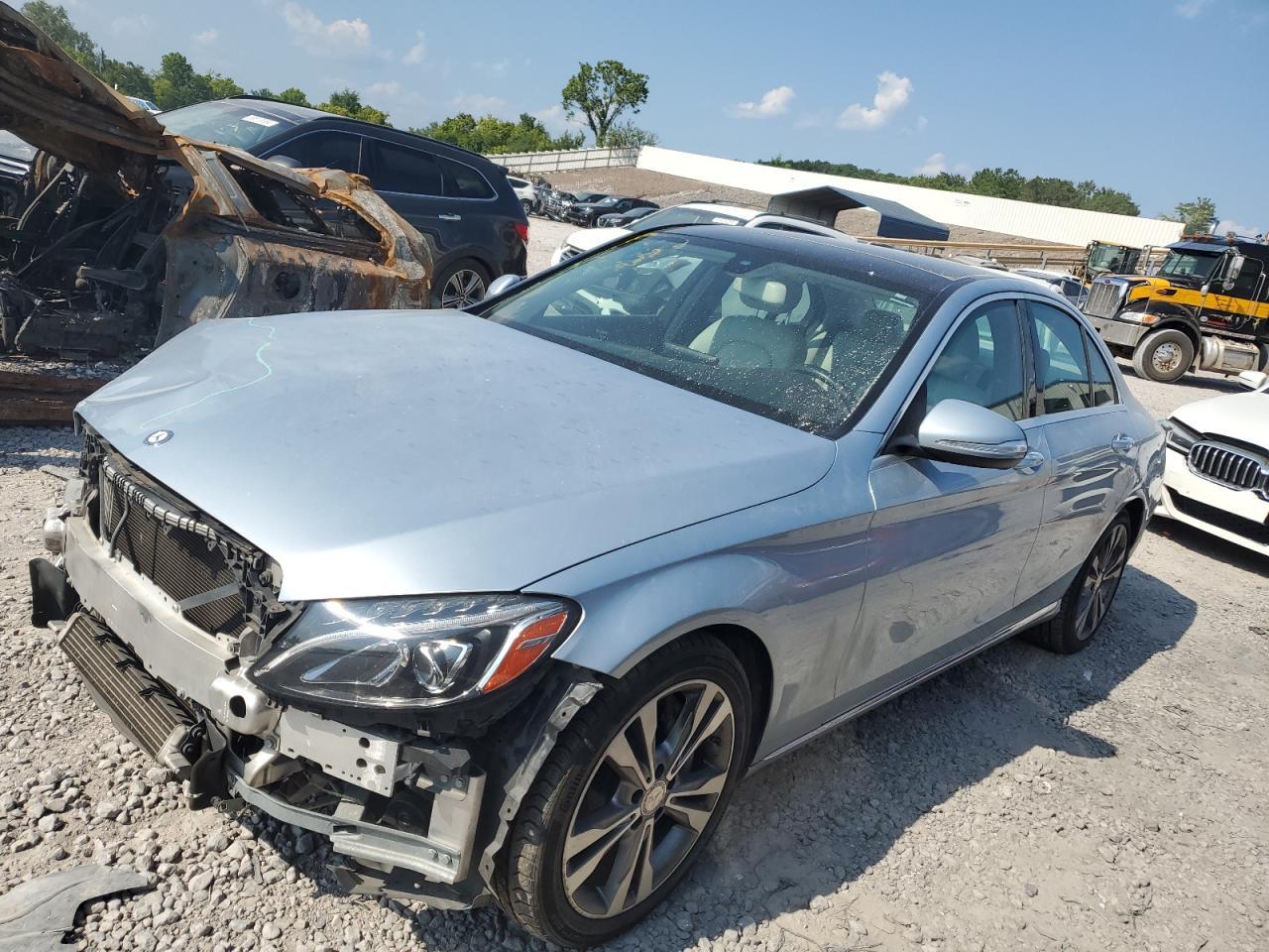 55SWF4JB1FU095080 2015 MERCEDES-BENZ C CLASS - Image 1