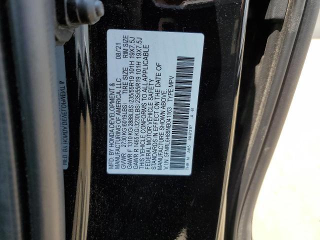 5FNRL6H85NB041163 2022 HONDA ODYSSEY - Image 13