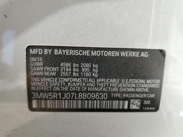 3MW5R1J07L8B09630 2020 BMW 3 SERIES - Image 12