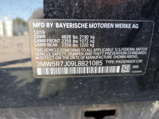 3MW5R7J09L8B21085 2020 BMW 3 SERIES - Image 13