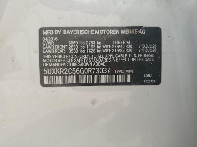 5UXKR2C56G0R73037 2016 BMW X5 - Image 12