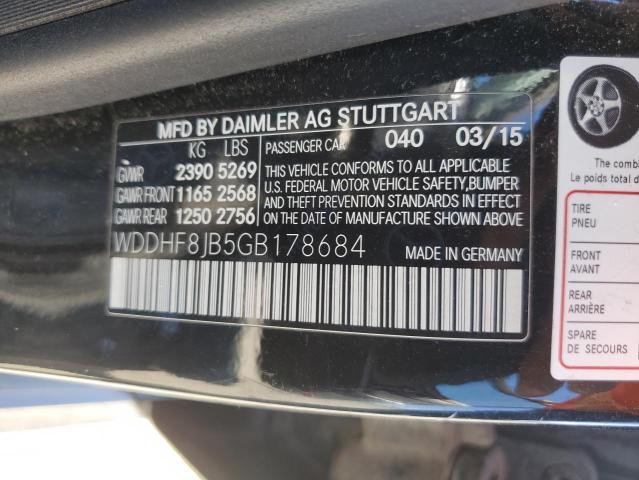 WDDHF8JB5GB178684 2016 MERCEDES-BENZ E CLASS - Image 12