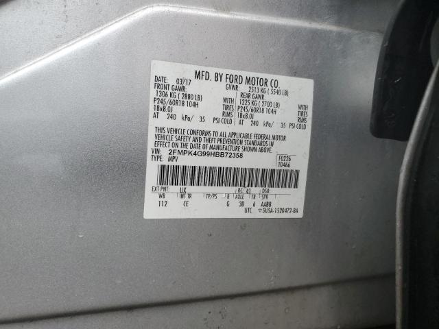 2FMPK4G99HBB72358 2017 FORD EDGE - Image 13