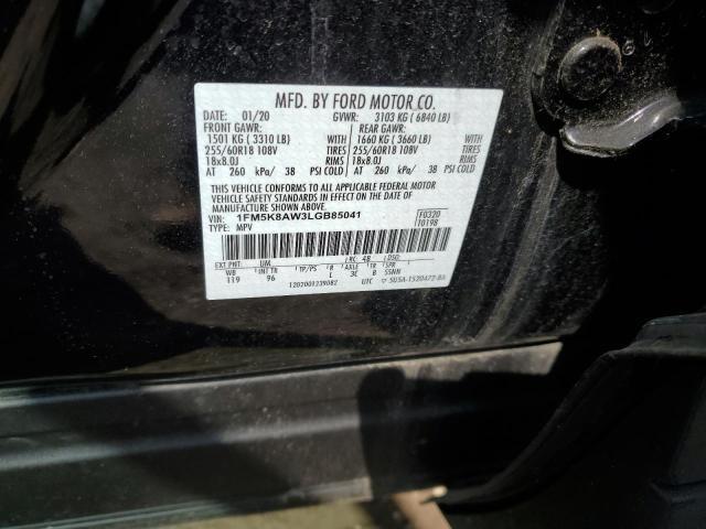 1FM5K8AW3LGB85041 2020 FORD EXPLORER - Image 14