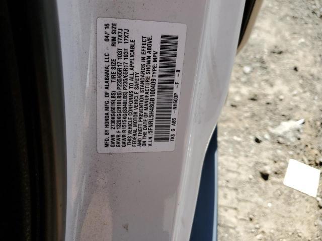 5FNRL5H48GB100409 2016 HONDA ODYSSEY - Image 13