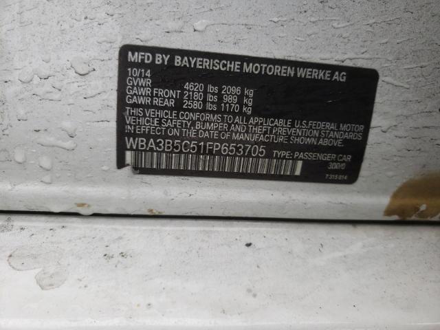 WBA3B5C51FP653705 2015 BMW 3 SERIES - Image 13